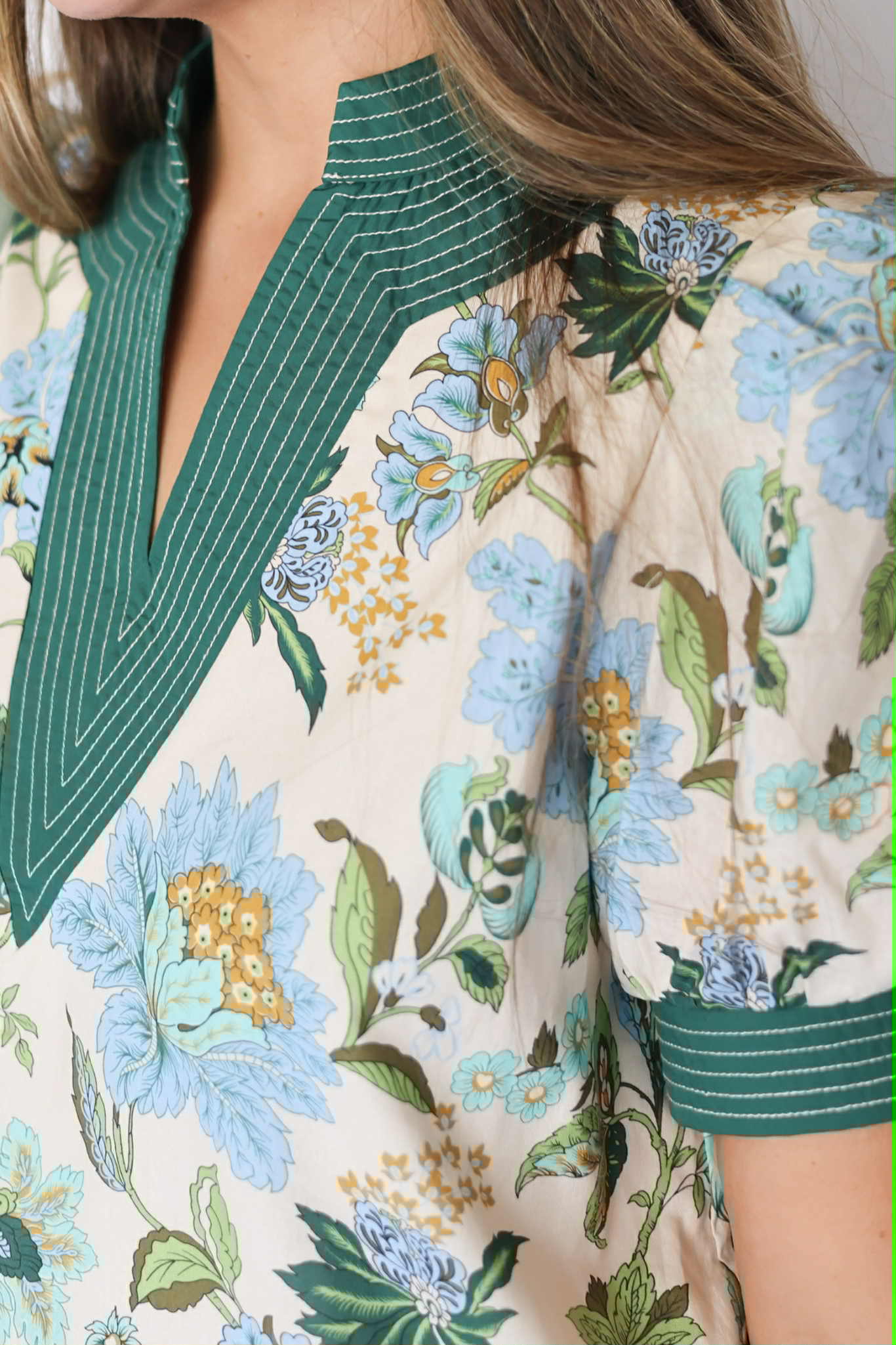 Emerald Bloom Dress