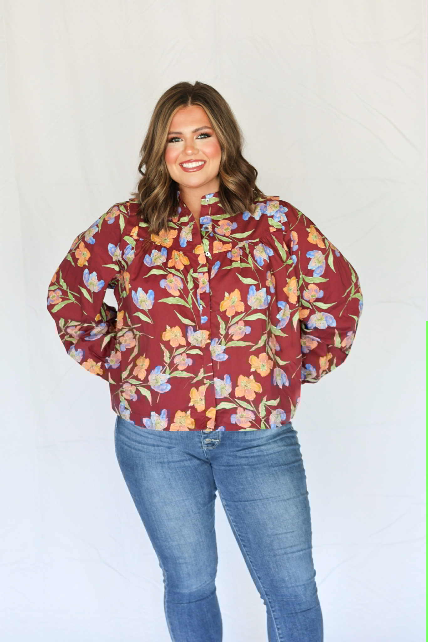 Crimson Hour Top