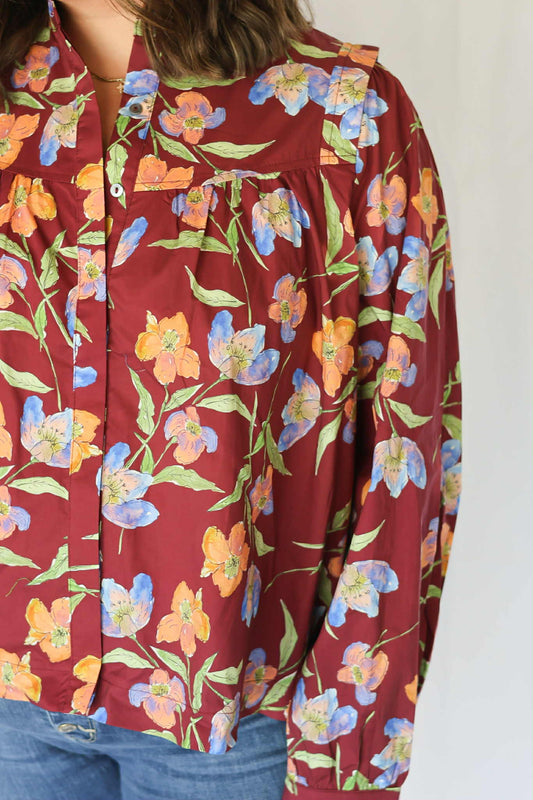 Crimson Hour Top