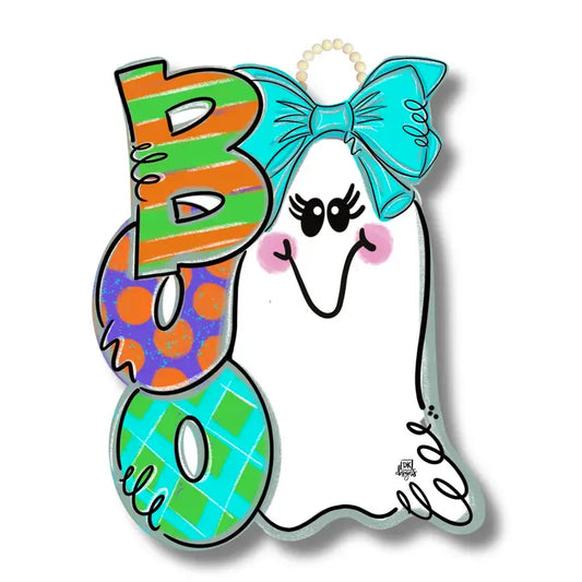 PREORDER Boo Girl Door Hanger